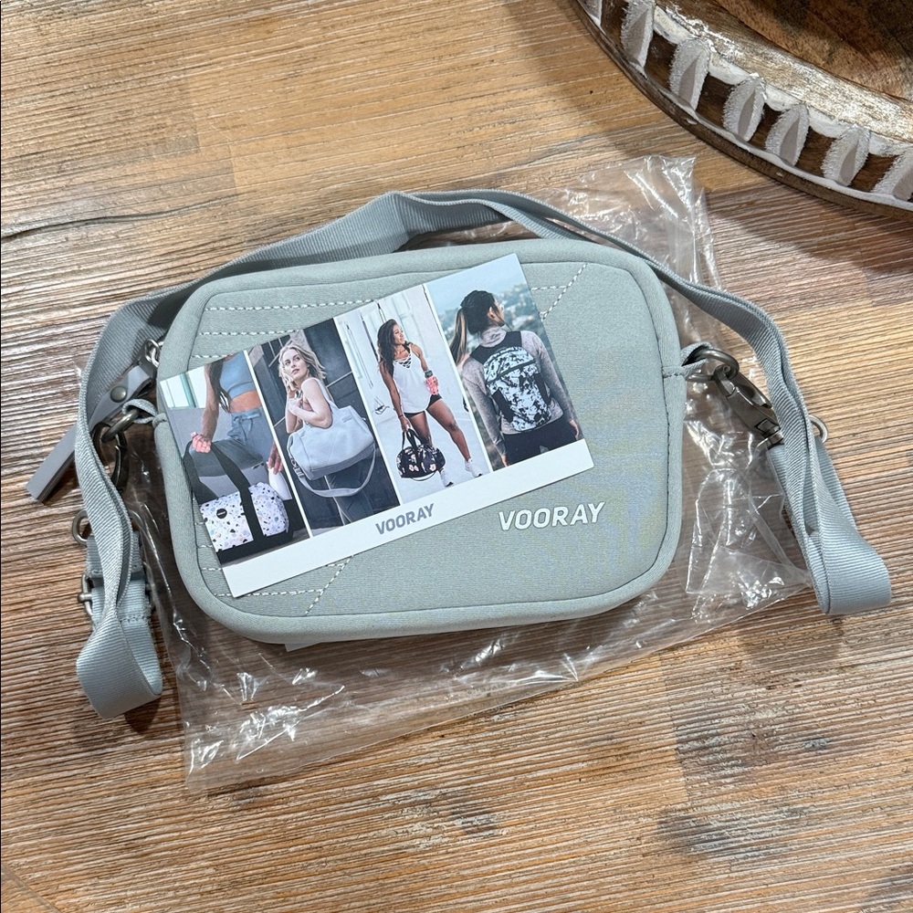 Vooray Light Gray Crossbody Bag